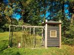 Hooiberg kippenhok met ren, Tuin en Terras, Ophalen, Zo goed als nieuw, Hout, Overige typen