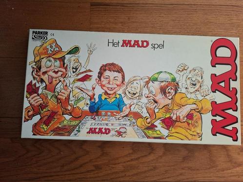 het mad spel, Hobby en Vrije tijd, Gezelschapsspellen | Bordspellen, Zo goed als nieuw, Ophalen of Verzenden