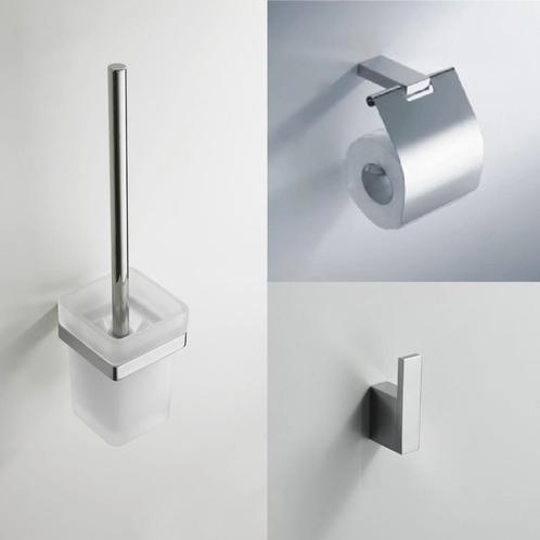 Wiesbaden Eris accessoire-set chroom – nieuw in doos, Doe-het-zelf en Verbouw, Sanitair, Nieuw, Overige typen, Chroom, Ophalen of Verzenden