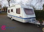 Tec Travelking 555 Frans Bed + Rondzit #AKTIEPRIJS#, Caravans en Kamperen, Caravans, T.E.C., 7 tot 8 meter, Bedrijf, Schokbreker