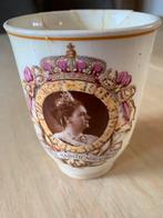 Beker Wilhelmina 1899-1938, Ophalen of Verzenden, Gebruikt, Servies
