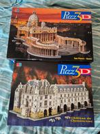 Puzz3D - 3d puzzels twee stuks, Hobby en Vrije tijd, Denksport en Puzzels, Ophalen of Verzenden, 500 t/m 1500 stukjes, Zo goed als nieuw