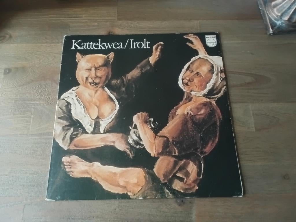 Kattekwea/Irolt lp uit 1977, Cd's en Dvd's, Ophalen of Verzenden, Gebruikt, 12 inch