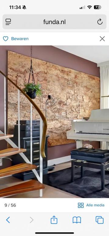 8 x decoratie kurken wandplaten 60x90 cm beschikbaar voor biedingen