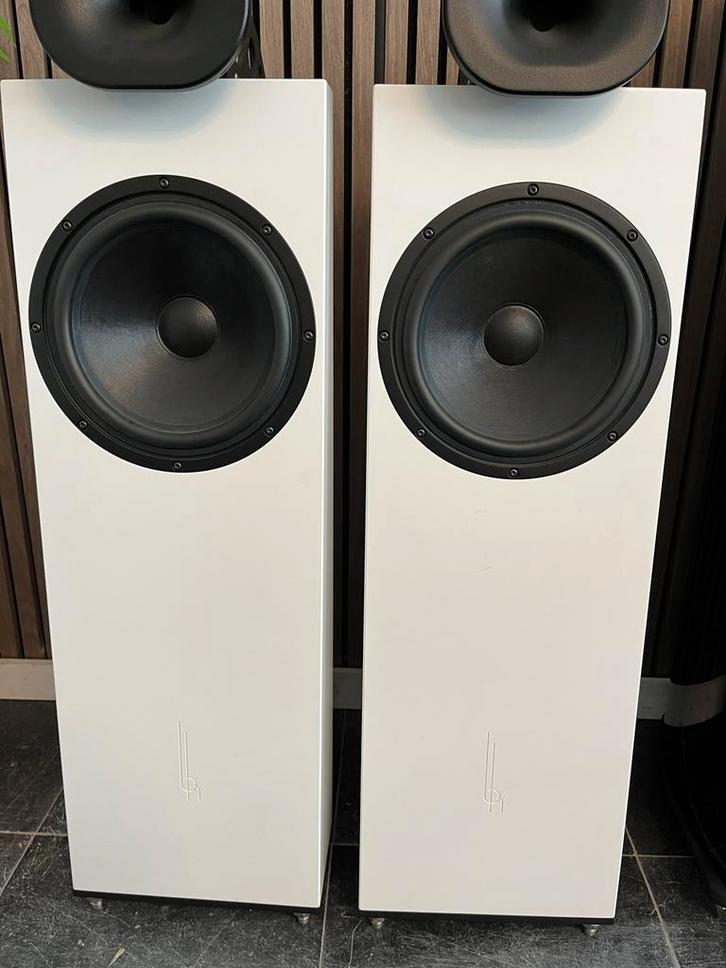 Blumenhofer FS3 mkii Luidsprekers (Bouwjaar 2024), Audio, Tv en Foto, Luidsprekers, Gebruikt, Front, Rear of Stereo speakers, 120 watt of meer