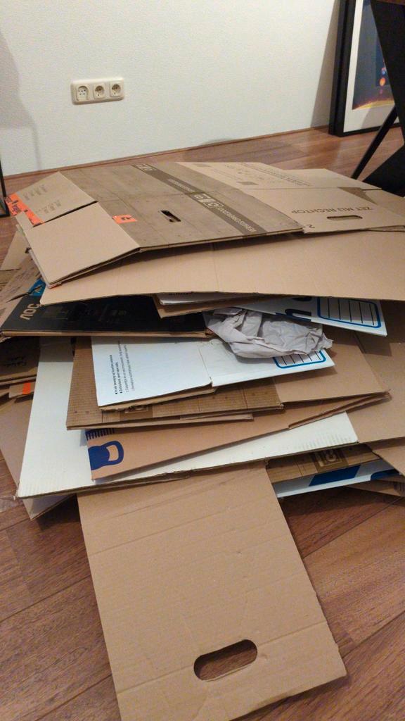 Verhuisdozen - Gamma, Praxis, Action - ca. 30 stuks, Doe-het-zelf en Verbouw, Kratten en Dozen, Ophalen