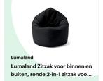 Zitzak merk lumaland, Huis en Inrichting, Zitzakken, Ophalen of Verzenden, Zo goed als nieuw