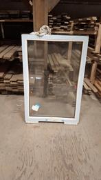 Kunstof raam nieuw 90 x 130 cm glad wit dubbel glas, Kunststof, Raamkozijn, Nieuw, 75 tot 150 cm