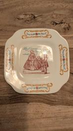 Vintage gebaksbordje Boch Freres België, Ophalen of Verzenden