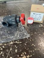 32mm schuifkraan met draaiknop nieuw 69 stuks, Afvoer, Pvc, Nieuw, Minder dan 2 meter