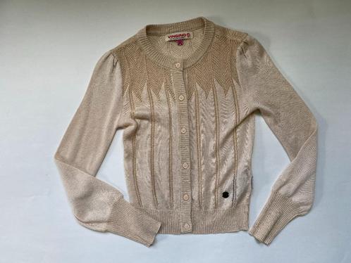 Prachtig klassiek vestje van Vingino (134/140), Kinderen en Baby's, Kinderkleding | Maat 134, Zo goed als nieuw, Meisje, Trui of Vest
