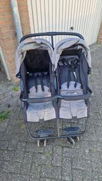 Buggy Compact XL Twin linen grey, Duowagen, Zo goed als nieuw, Ophalen, Kinderwagen