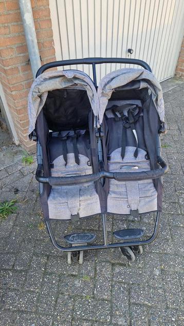 Buggy Compact XL Twin linen grey beschikbaar voor biedingen