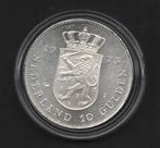 Zilveren 10 Gulden 1973 Koningin Juliana (122) Pracht Munt, Postzegels en Munten, Munten | Nederland, Koningin Juliana, Zilver