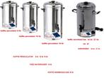 thee waterkoker koffiewarmhoud percolator  huur bensan enter, Hobby en Vrije tijd, Feestartikelen | Verhuur, Ophalen, Zo goed als nieuw