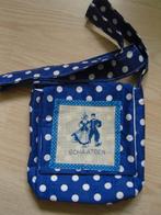 schoudertas vintage borduurwerk Schaatsen Delfts Blauw, Sieraden, Tassen en Uiterlijk, Tassen | Schoudertassen, Ophalen of Verzenden