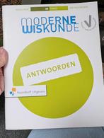 Moderne Wiskunde 10e ed havo 3b antwoordenboek, Boeken, Overige vakken, HAVO, Ophalen of Verzenden, Zo goed als nieuw