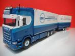 TEKNO SCANIA MICHEL VAN DER POEL / RVE 86493, Ophalen of Verzenden, Nieuw, Bus of Vrachtwagen, Tekno