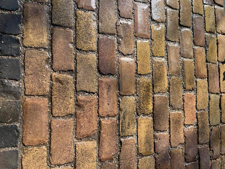 Vlamovics klinkers . Prachtige partij., Tuin en Terras, Tegels en Klinkers, Zo goed als nieuw, Klinkers, Natuursteen, 10 m² of meer