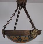 art deco Le Verre Francais luster hanglamp Schneider, Ophalen