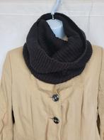 Mooie grijs-zilveren sjaal lamswol en angora merk Bijenkorf, Maat 38/40 (M), ., Ophalen of Verzenden, Zo goed als nieuw