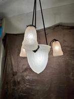 Franse Art Nouveau hanglamp, Ophalen