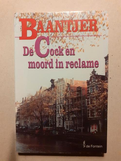 A.C. Baantjer - De Cock en moord in reclame, Boeken, Detectives, Zo goed als nieuw, Ophalen of Verzenden