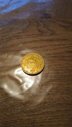 Hele bijzondere munt! Italiaanse munt uit 2002., Italië, 50 cent, Losse munt, Goud