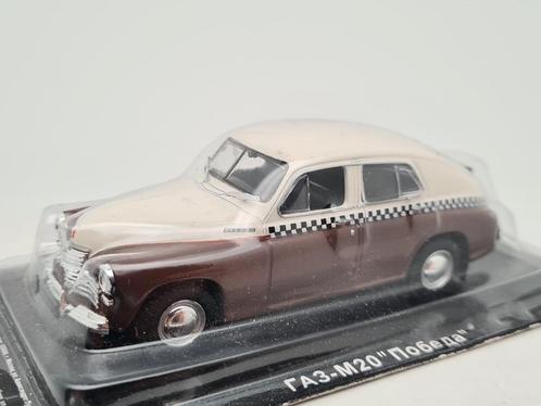 GAZ M20 Taxi Rusland USSR Sovjet Unie - 1:43, Hobby en Vrije tijd, Modelauto's | 1:43, Zo goed als nieuw, Auto, Overige merken
