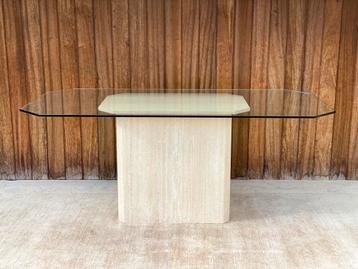 Eettafel | Travertin beschikbaar voor biedingen