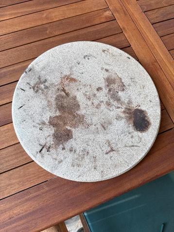 Pizzasteen 36cm - Gebruikt beschikbaar voor biedingen