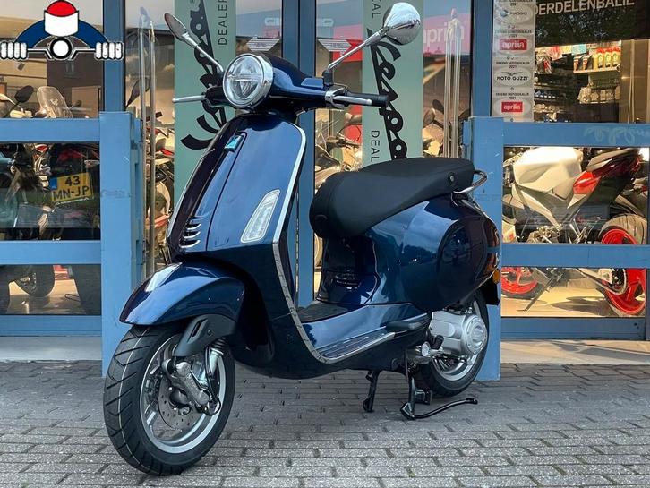 Nieuwe Vespa Primavera Midnight Blue 4T 45km 2025 0km, Fietsen en Brommers, Scooters | Vespa, Nieuw, Overige modellen, Maximaal 45 km/u