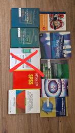 Diverse studieboeken onderzoek/statistiek, Ophalen of Verzenden, Beta, Zo goed als nieuw, HBO