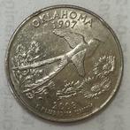 1/4 dollar Amerika Oklahoma 2008, Postzegels en Munten, Munten | Amerika, Ophalen of Verzenden