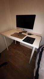 IKEA LINNMON / ADILS bureau wit – 100 x 60 cm, Ophalen, Zo goed als nieuw, Bureau