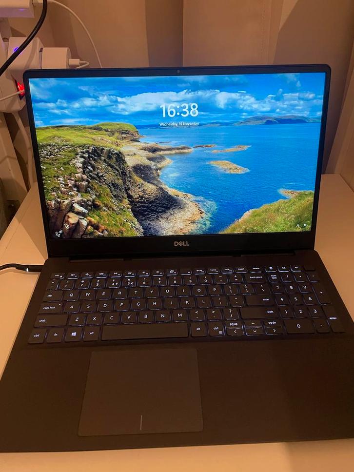 Dell Inspiron | i7-9750H | GTX 1050, Computers en Software, Windows Laptops, Gebruikt, 15 inch, SSD, 3 tot 4 Ghz, 16 GB, Qwerty