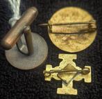 Mooie oude Padvinderij spelden & manchetknoop, Verzamelen, Ophalen of Verzenden, Gebruikt, Embleem, Speld of Insigne