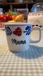 Boerenbont mok MAMA, Huis en Inrichting, Ophalen of Verzenden, Zo goed als nieuw, Kop(pen) en/of Schotel(s), Aardewerk