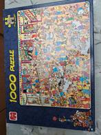 2 x Jan van Haasteren puzzel 1000 stukjes, Ophalen of Verzenden, Zo goed als nieuw