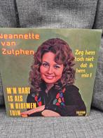Jeannette van Zutphen mijn hart is als een bloementuin, Ophalen of Verzenden, Zo goed als nieuw, Overige formaten, Levenslied of Smartlap