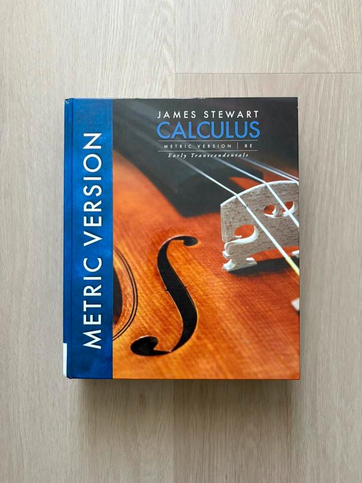 Calculus James Stewart, Boeken, Studieboeken en Cursussen, Zo goed als nieuw, WO, Beta, Ophalen of Verzenden