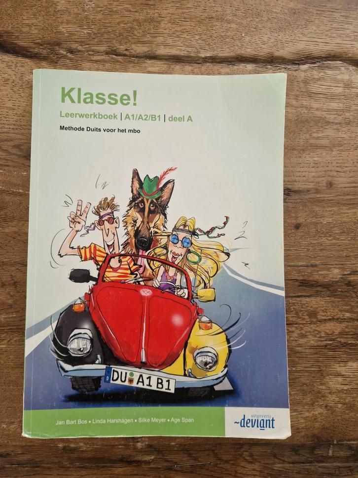 Klasse! Leerwerkboek - A1/A2/B1 - Deel A MBO, Boeken, Studieboeken en Cursussen, Gelezen, MBO, Ophalen of Verzenden
