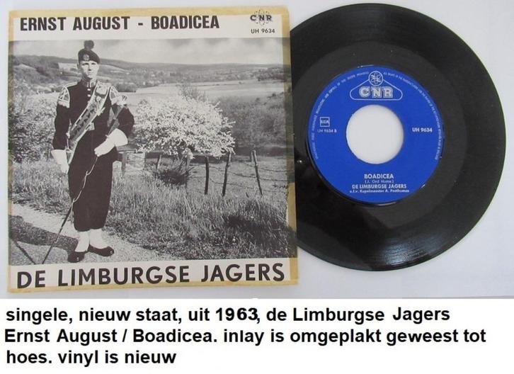single, 1963, DE LIMBURGSE JAGERS, splinternieuw, Cd's en Dvd's, Vinyl | Wereldmuziek, Nieuw in verpakking, Overige soorten, Overige formaten