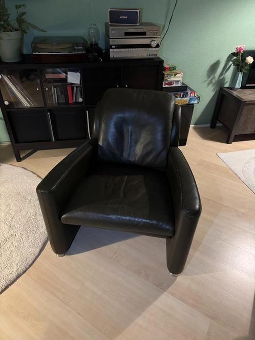 leolux fauteuil, Huis en Inrichting, Fauteuils, Gebruikt, Leer, 75 tot 100 cm, 75 tot 100 cm, Ophalen