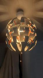 Ikea hanglamp PS oranje wit Death Star, Huis en Inrichting, Ophalen, Zo goed als nieuw