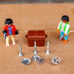 Playmobil 2 piraten met schat, Ophalen of Verzenden, Zo goed als nieuw, Los playmobil