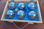 Jeu de Boules Set in Houten Koffer, Sport en Fitness, Ophalen, Gebruikt, Overige typen