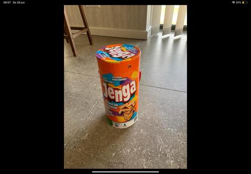 Jenga - Familie - 6+ spannend tot het laatste blok (KWF), Hobby en Vrije tijd, Gezelschapsspellen | Overige, Nieuw, Ophalen of Verzenden