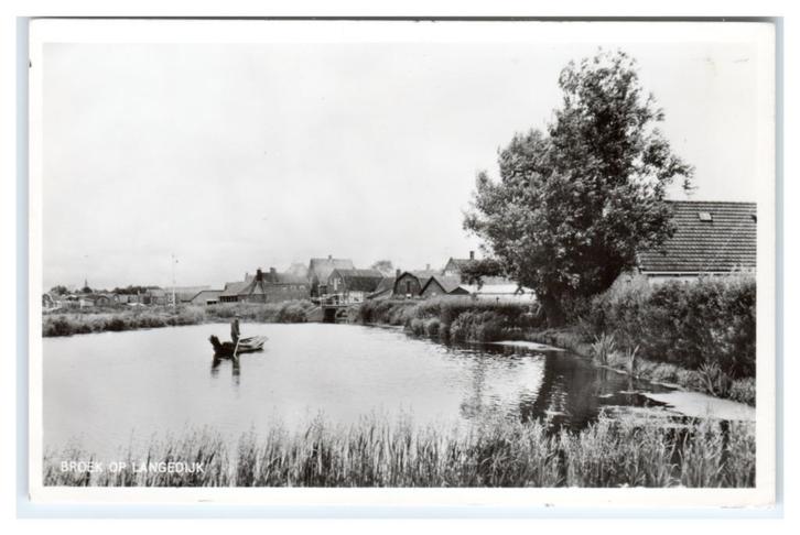 Broek op Langedijk, Verzamelen, Ansichtkaarten | Nederland, Gelopen, Noord-Holland, 1960 tot 1980, Verzenden