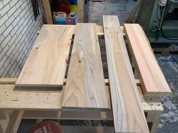 Kleine Wandplankjes - Diverse Houtsoorten, Huis en Inrichting, Woonaccessoires | Wandplanken en Boekenplanken, Nieuw, Ophalen of Verzenden